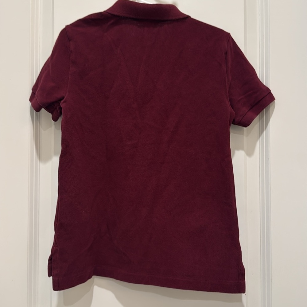 Polo Ralph Lauren classic short sleeved maroon boys size 6 polo! - Picture 6 of 7